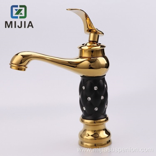 European Brass Diamond Luxury Faucet Bathroom Faucets